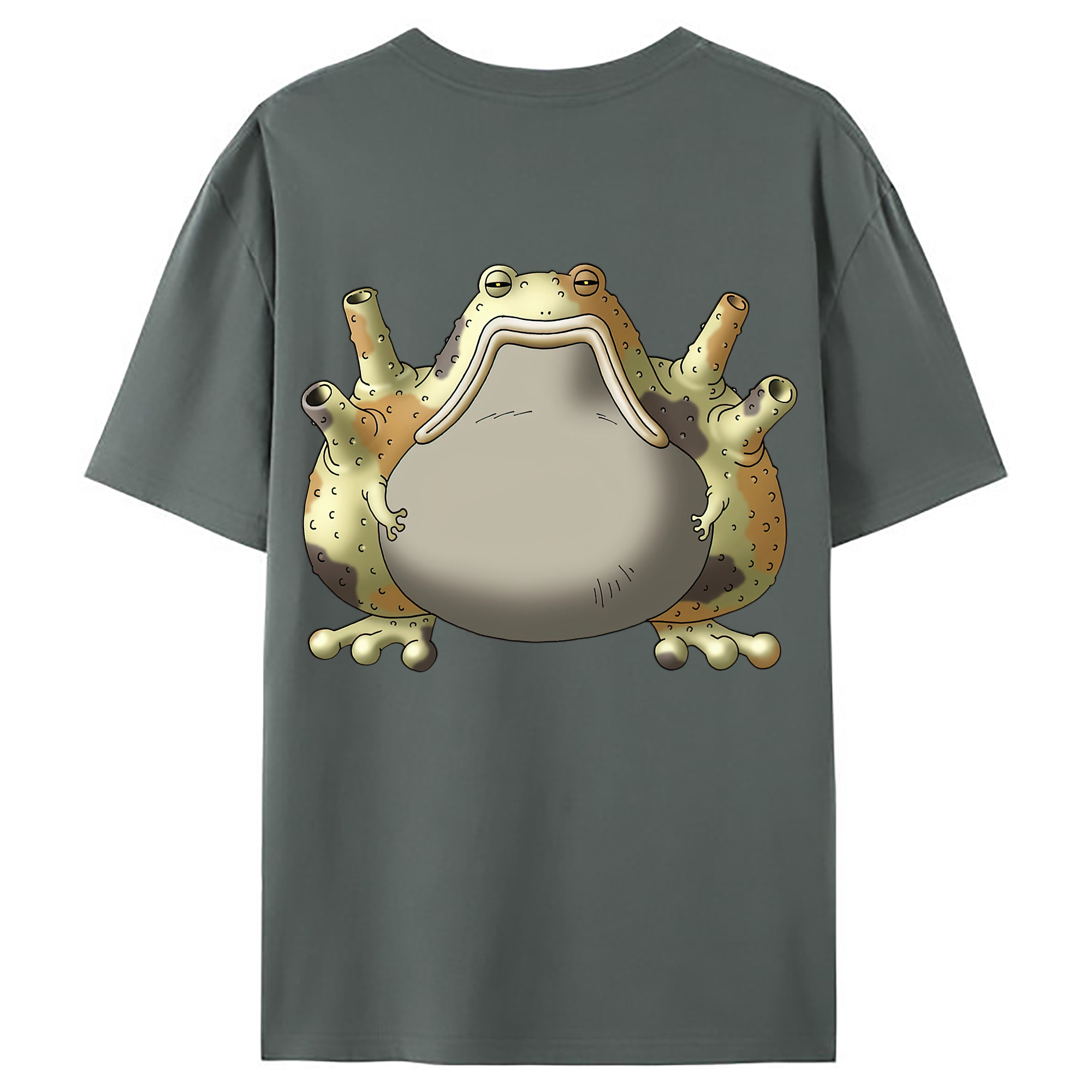 （画像用） ドラゴンクエスト Doragon Kuesuto Dragon Quest 綿100％ メンズ半袖Tシャツ（バックプリント） 通気性
